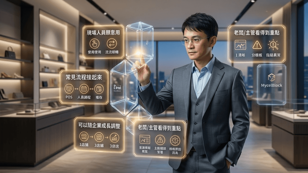 什麼樣的管理系統，才真的適合門市型企業？