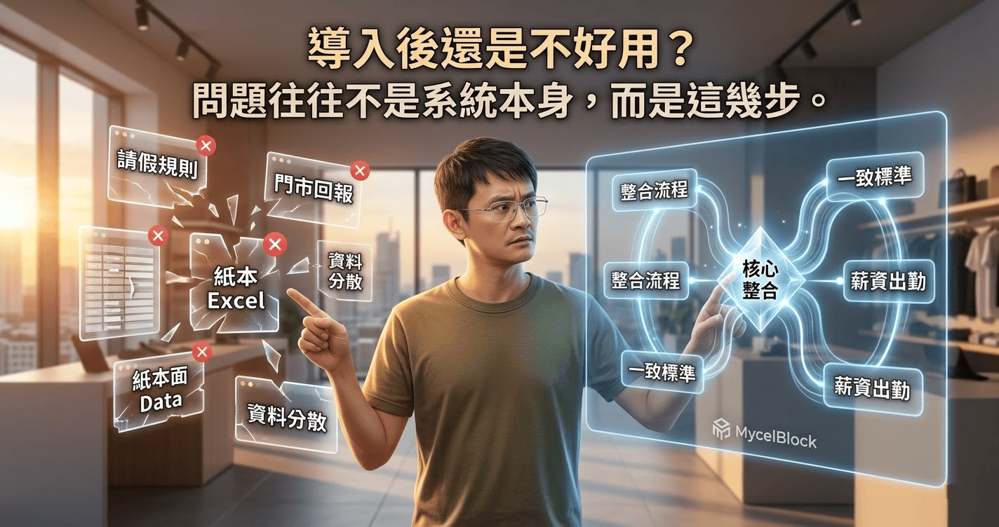 為什麼很多企業導入系統後，還是覺得不好用？