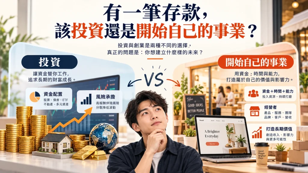 小資創業先分清楚一次性投入與每月固定成本,再評估真正需要準備多少啟動資金